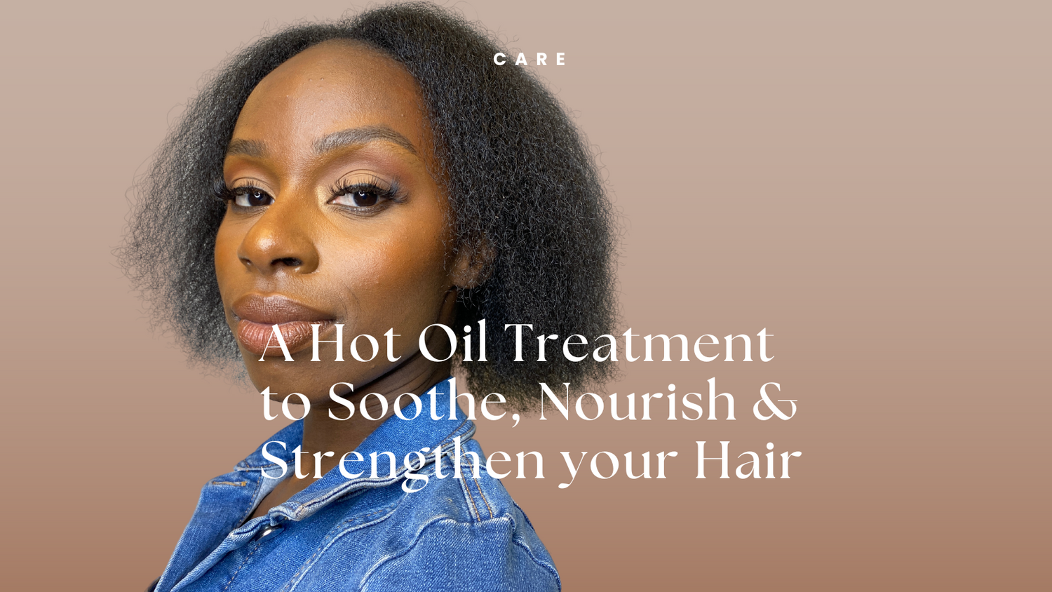 A hot oil treatment to soothe, nourish & strengthen your hair - Organic SUKU